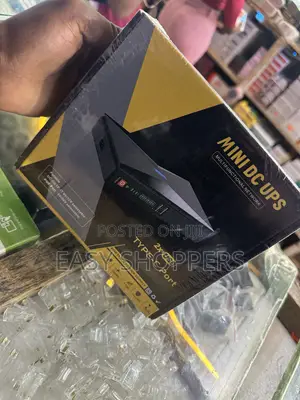 Multifunctional Mini DC UPS Portable Power Supply Power Bank 10400mAh