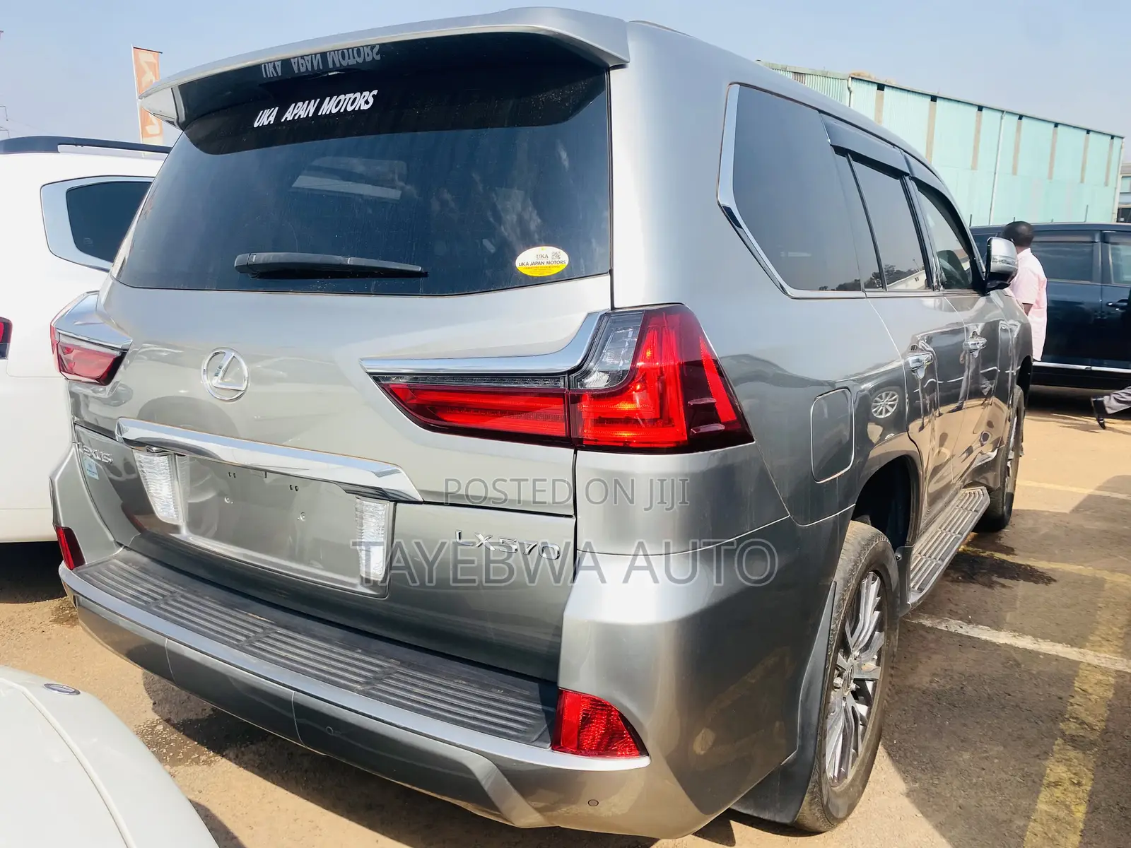 Lexus LX 570 AWD 2018 Gray