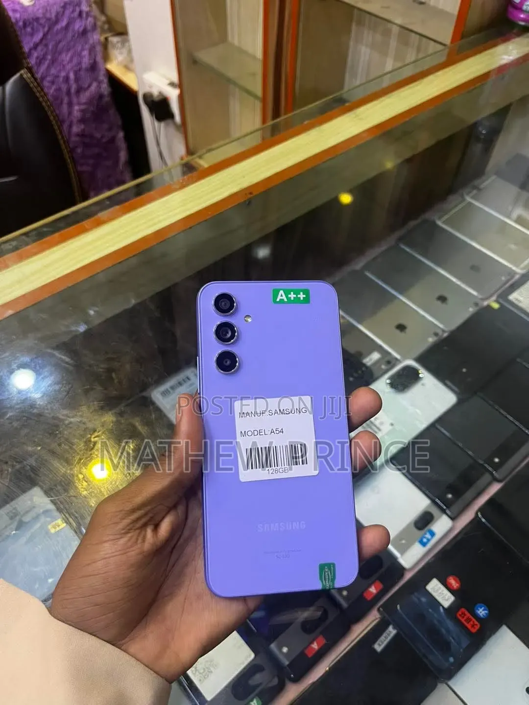 New Samsung Galaxy A54 5G 256 GB Blue