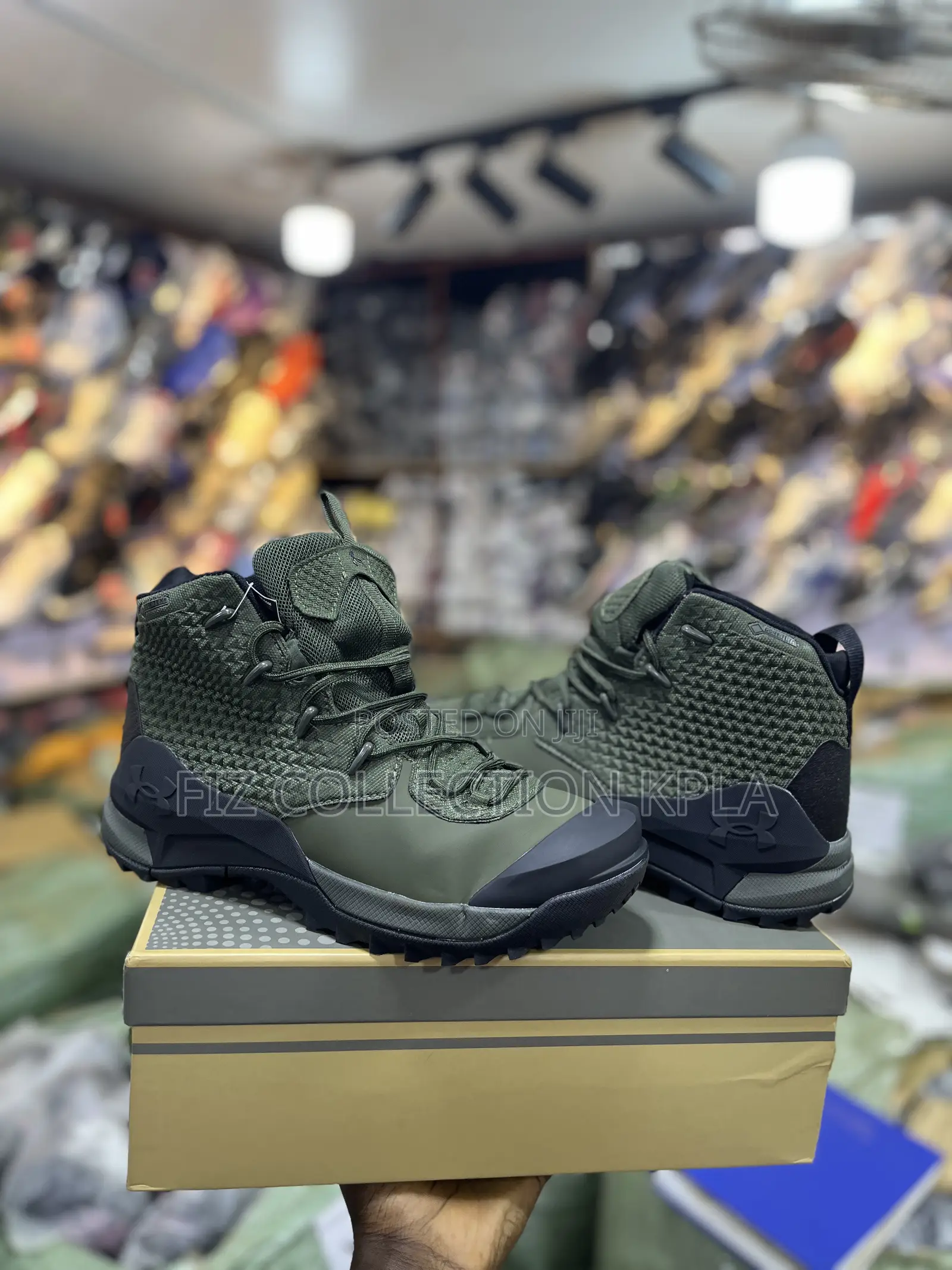 Under Armour Infil Hike GTX Tactical Boots – Army Green Waterproof