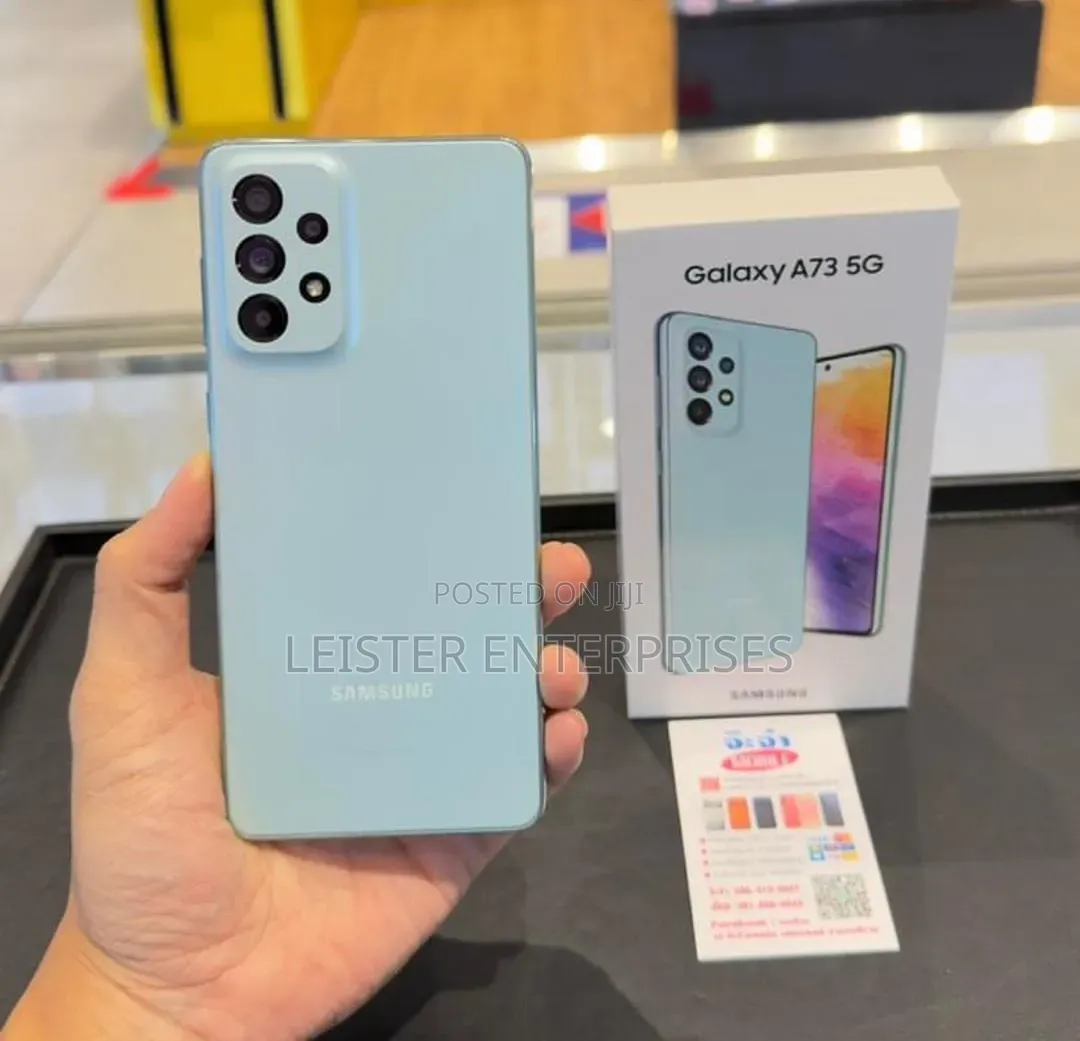 New Samsung Galaxy A73 5G 256 GB Green