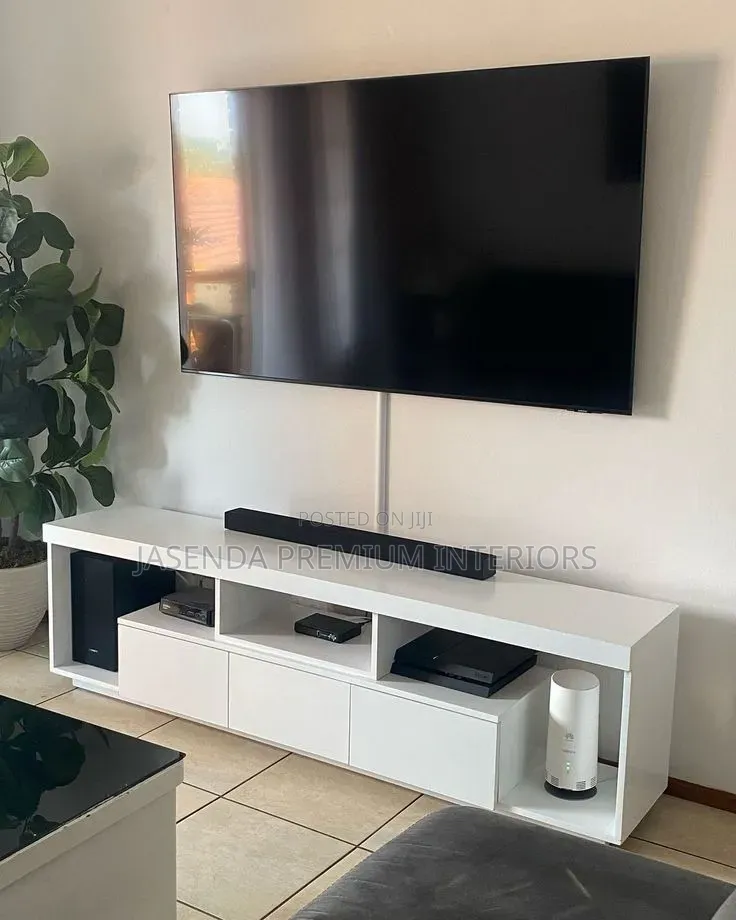 Modern TV Stand With Drawers | Low TV Table Free Delivery