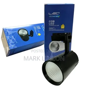 1pc Premium COB LED Track Light Aluminum Alloy Spotlight