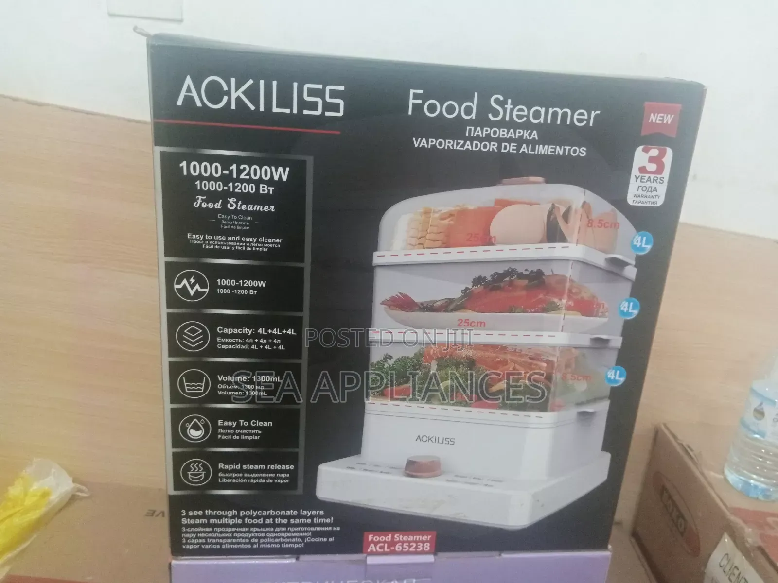 Ackliss Food Steamer