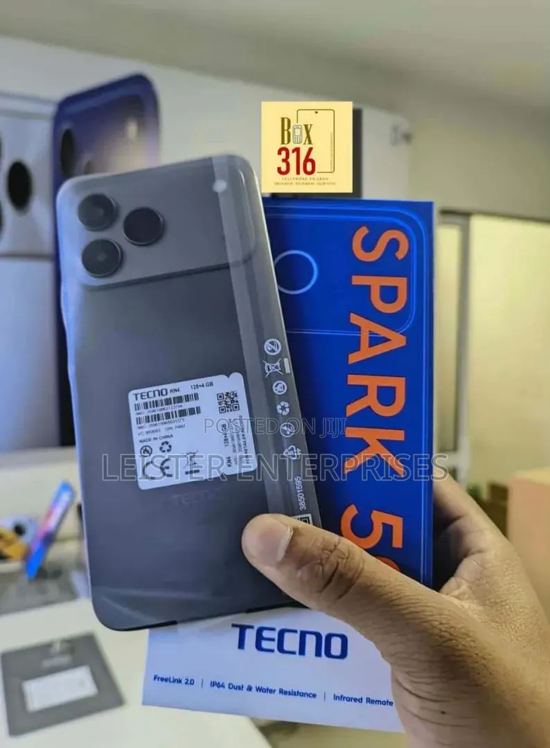New Tecno Spark 50 128 GB Black