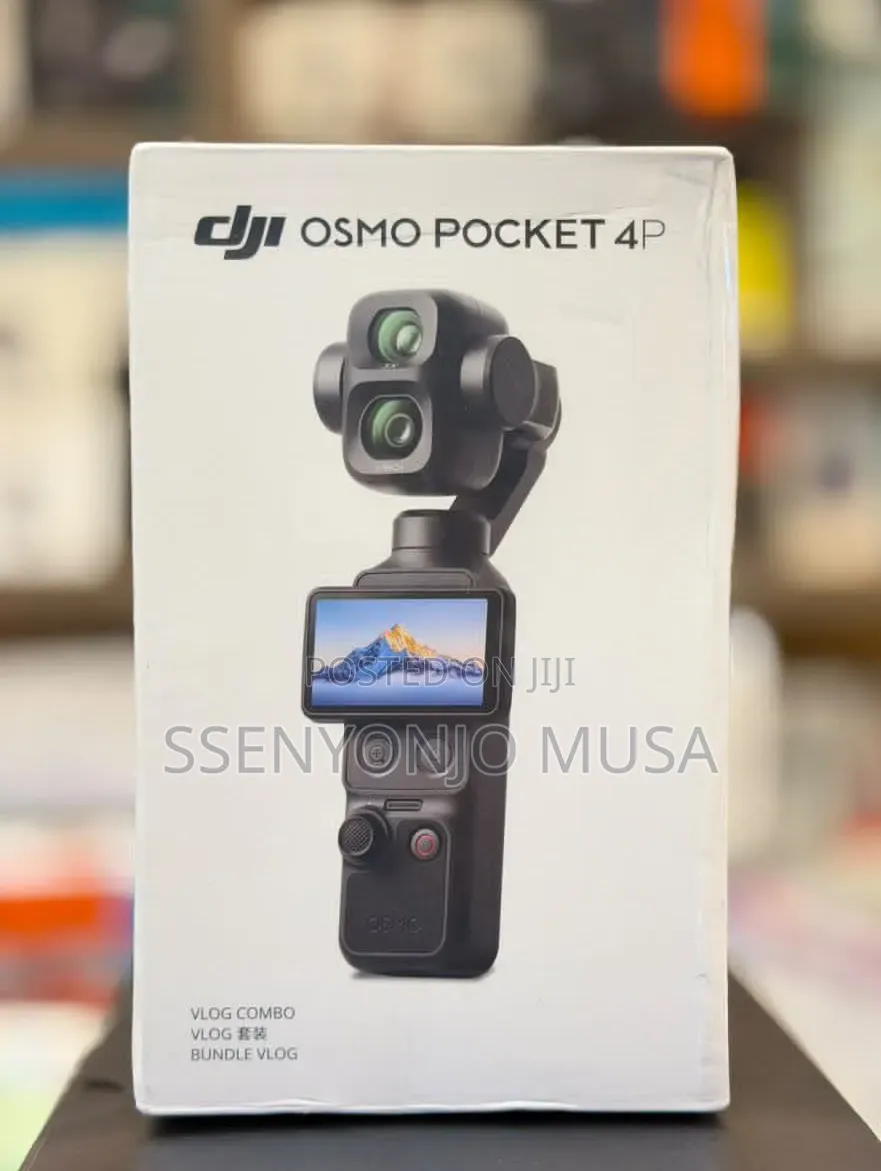 DJI Osmo Pocket 4P Vlog Combo – AI Tracking Pocket Camera