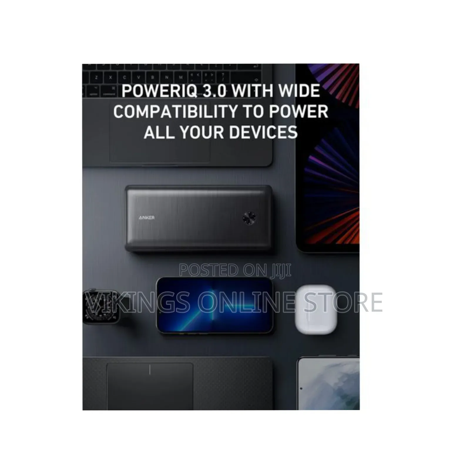 Anker Power Bank, 25,600mAh Portable on the Go Laptop Charger 87W