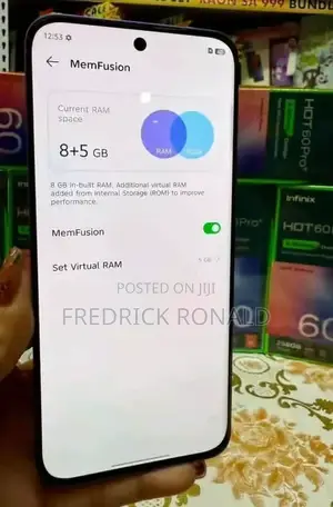 New Infinix Hot 60 Pro 256 GB Silver