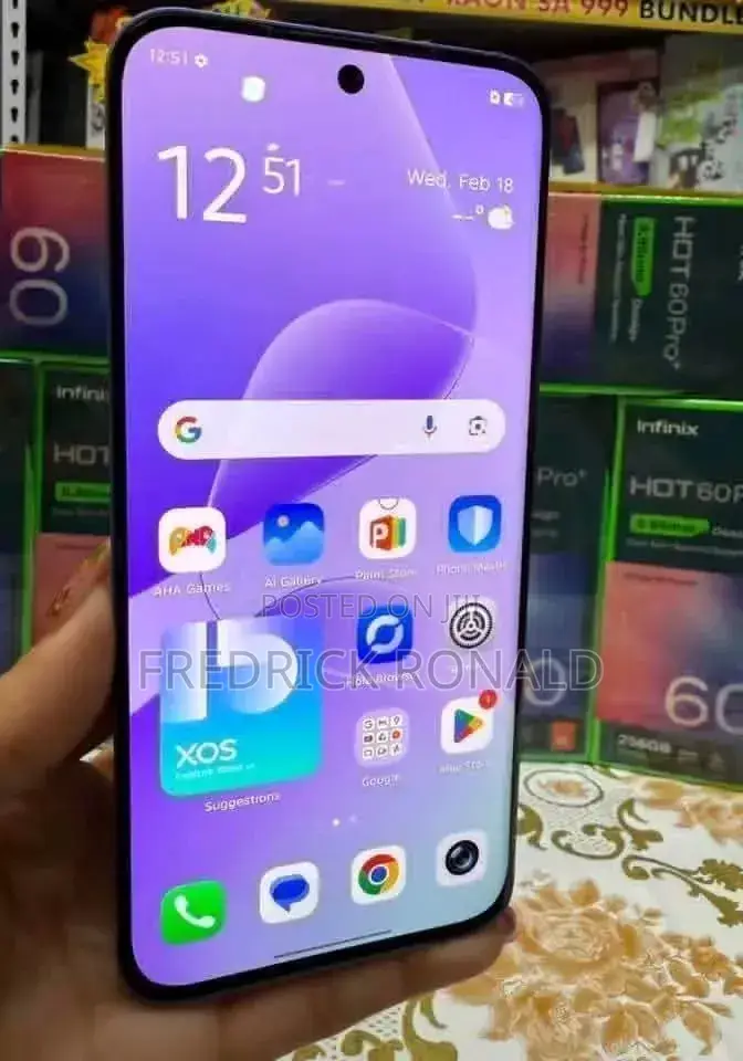New Infinix Hot 60 Pro 256 GB Silver