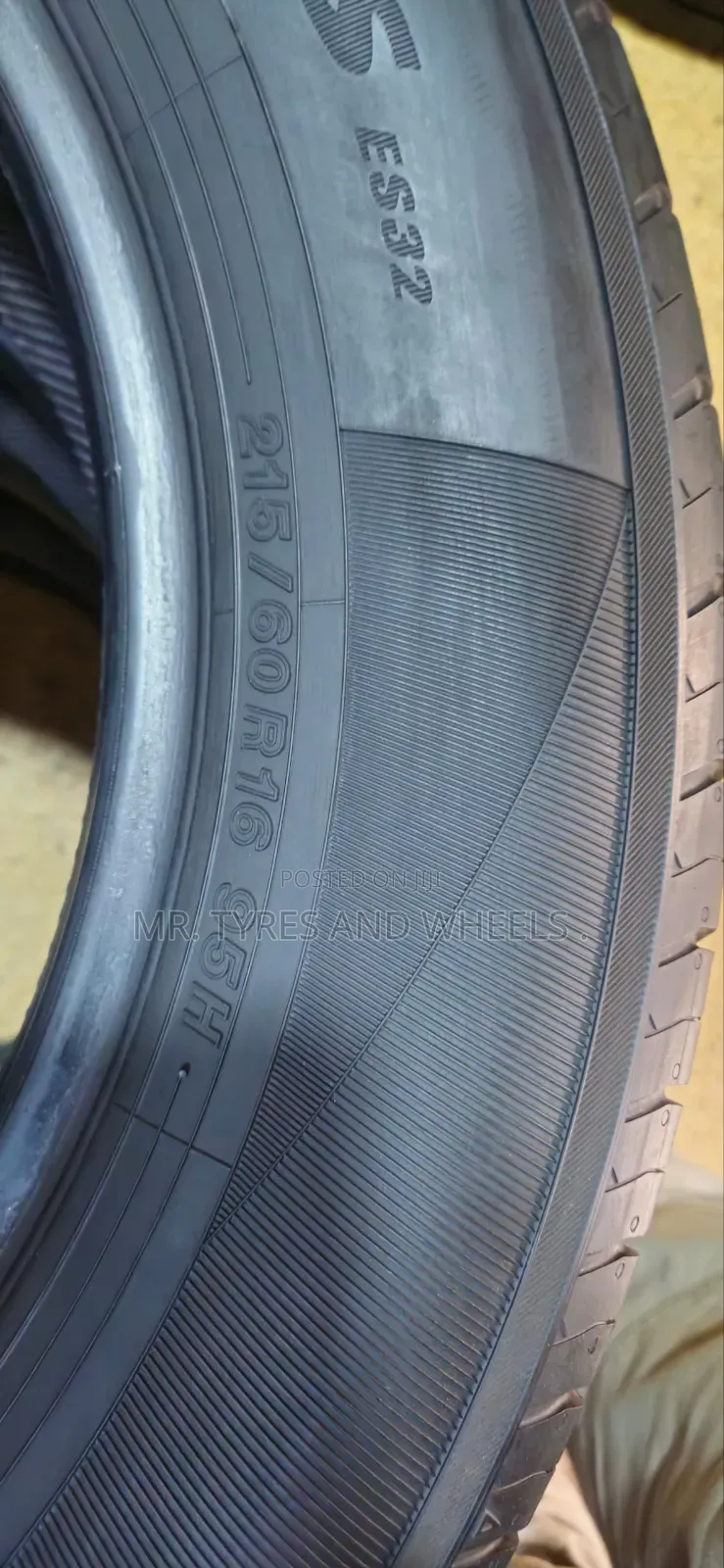 215 60R16 Yokohama. It Will Always Be Us With Original Japan Tires