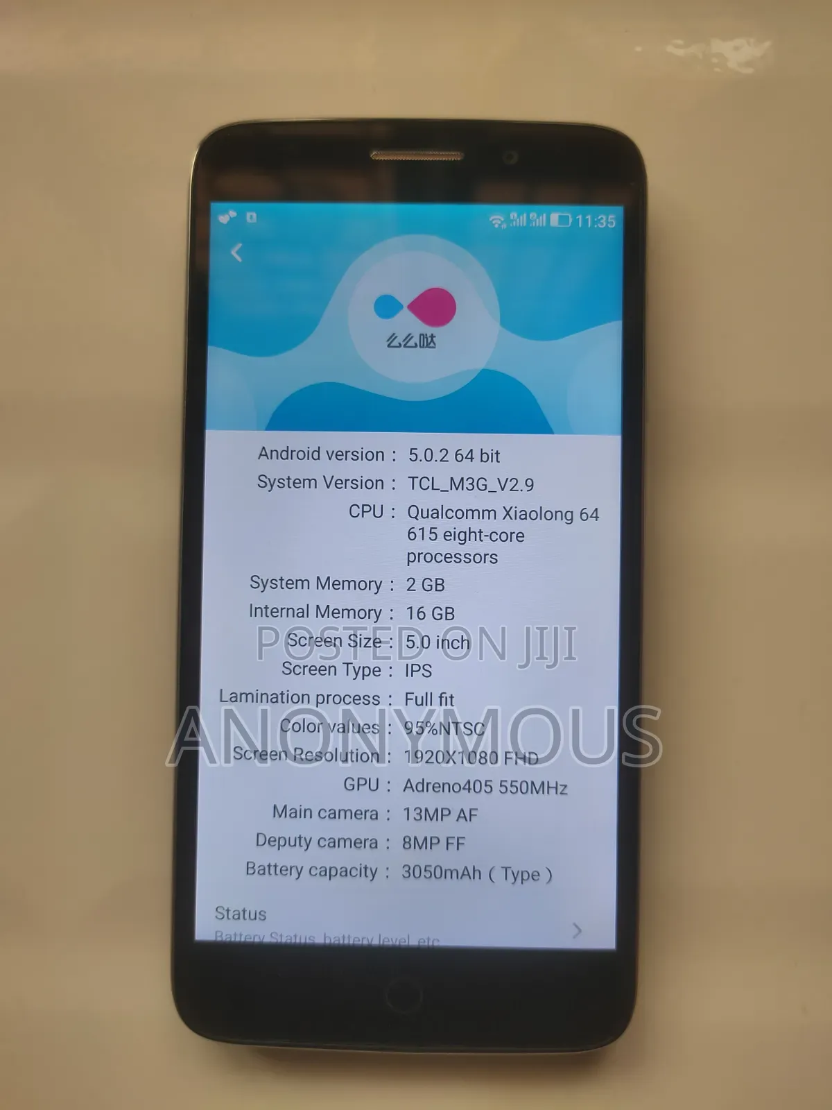 TCL Movetime 4 GB Black