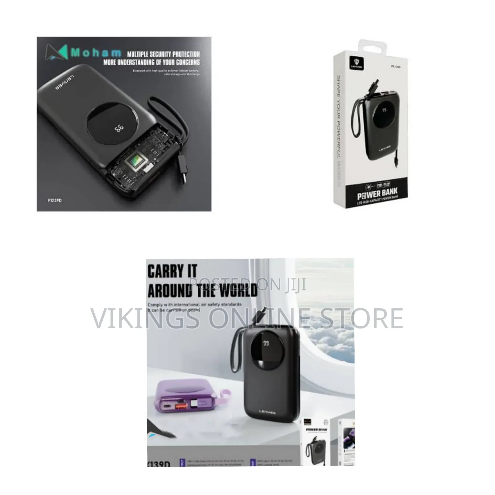 Lenyes PX139D Wireless Charger With Digital LED Display Featured