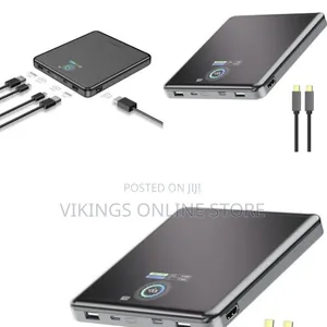 Powerology Volt Stream 20000mah Power Bank 100W With Smart Power