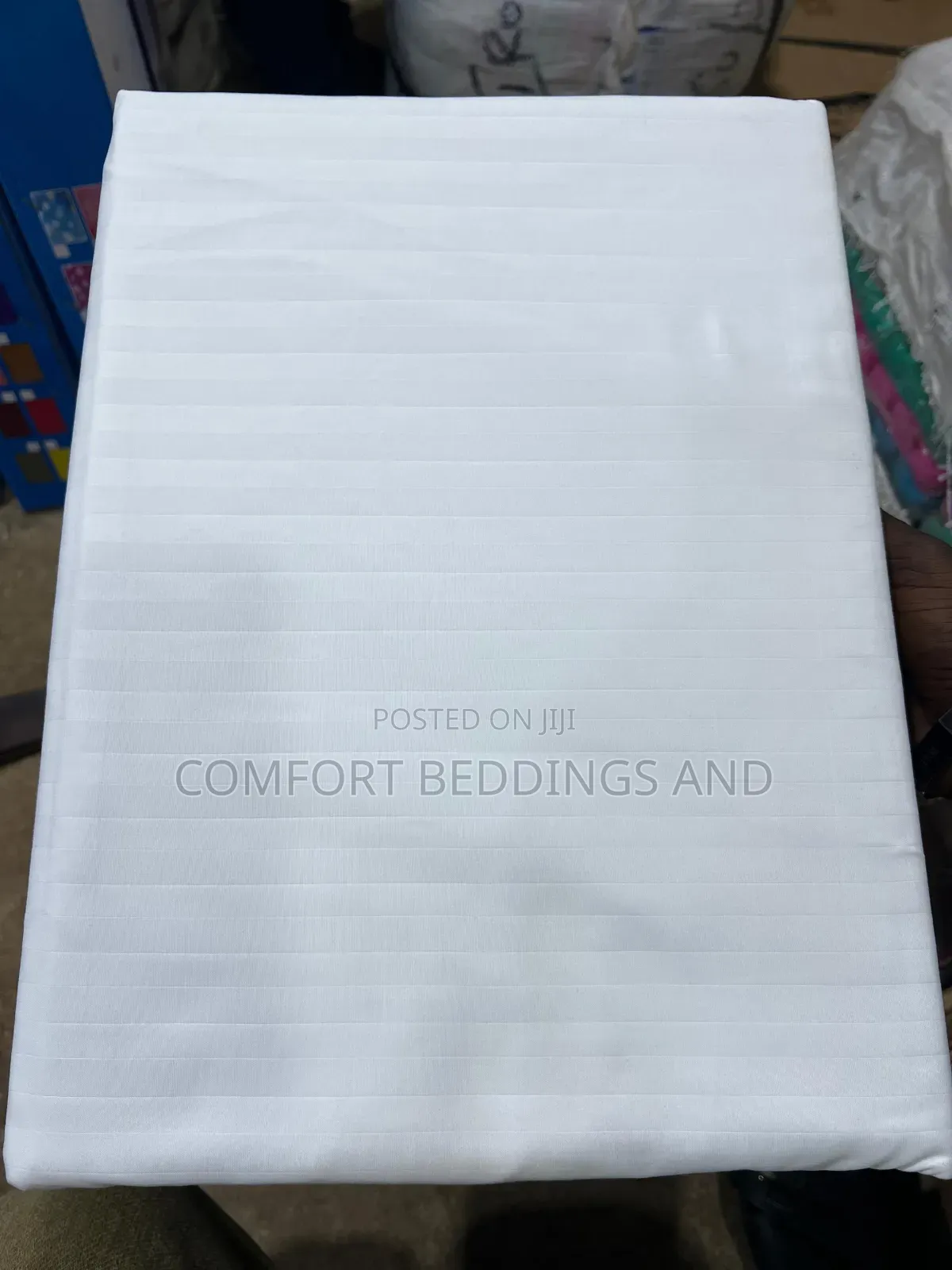 Cotton Bedsheets Set White