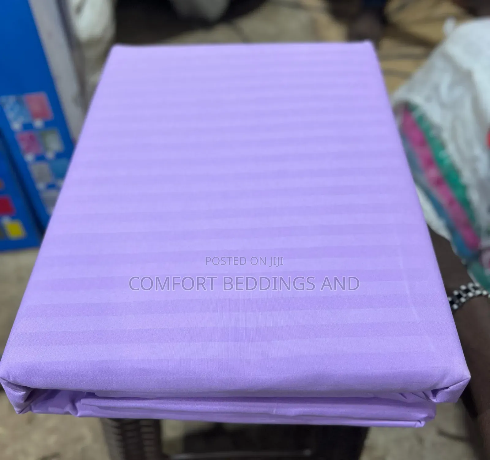 Cotton Bedsheets Set Light Purple