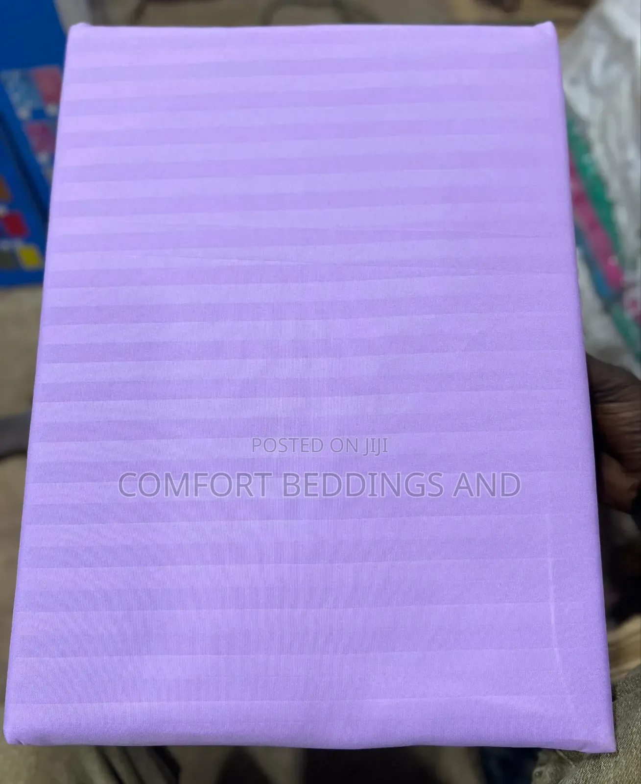 Cotton Bedsheets Set Light Purple