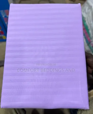 Cotton Bedsheets Set Light Purple