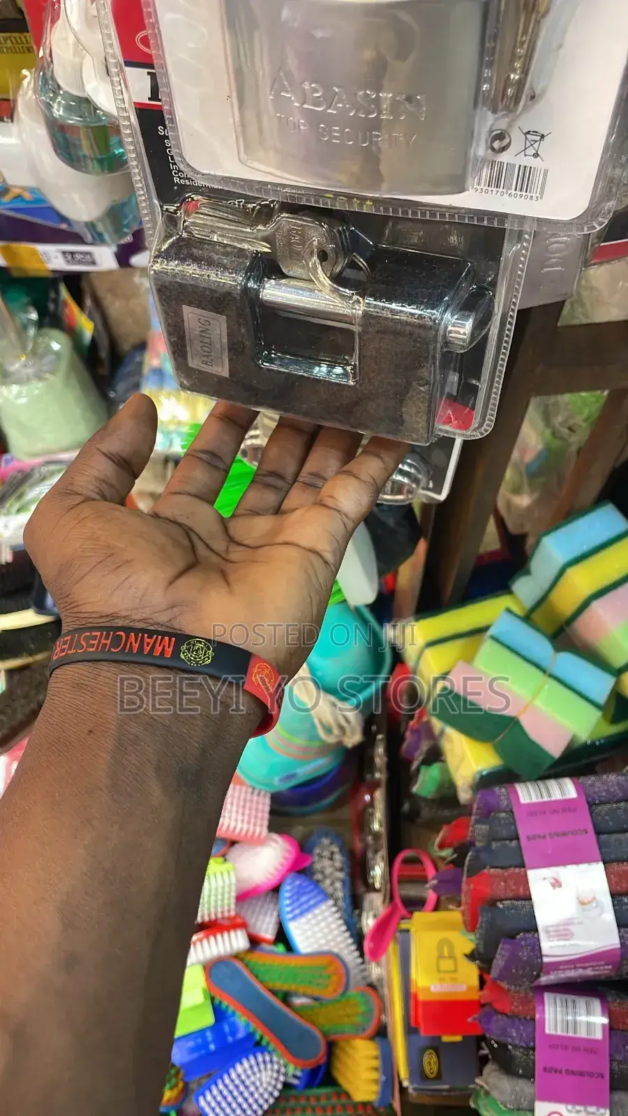 Heavy-Duty Shutter Padlock