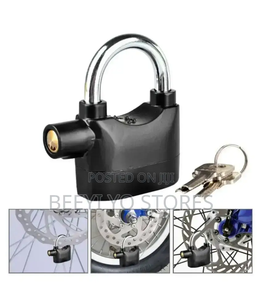 Heavy-Duty Alarm Padlock