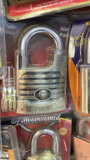 KINbar Alarm Padlock (70 Mm Model).