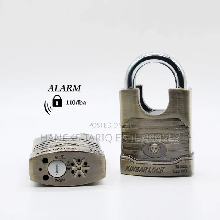 KINbar Alarm Padlock (70 Mm Model).