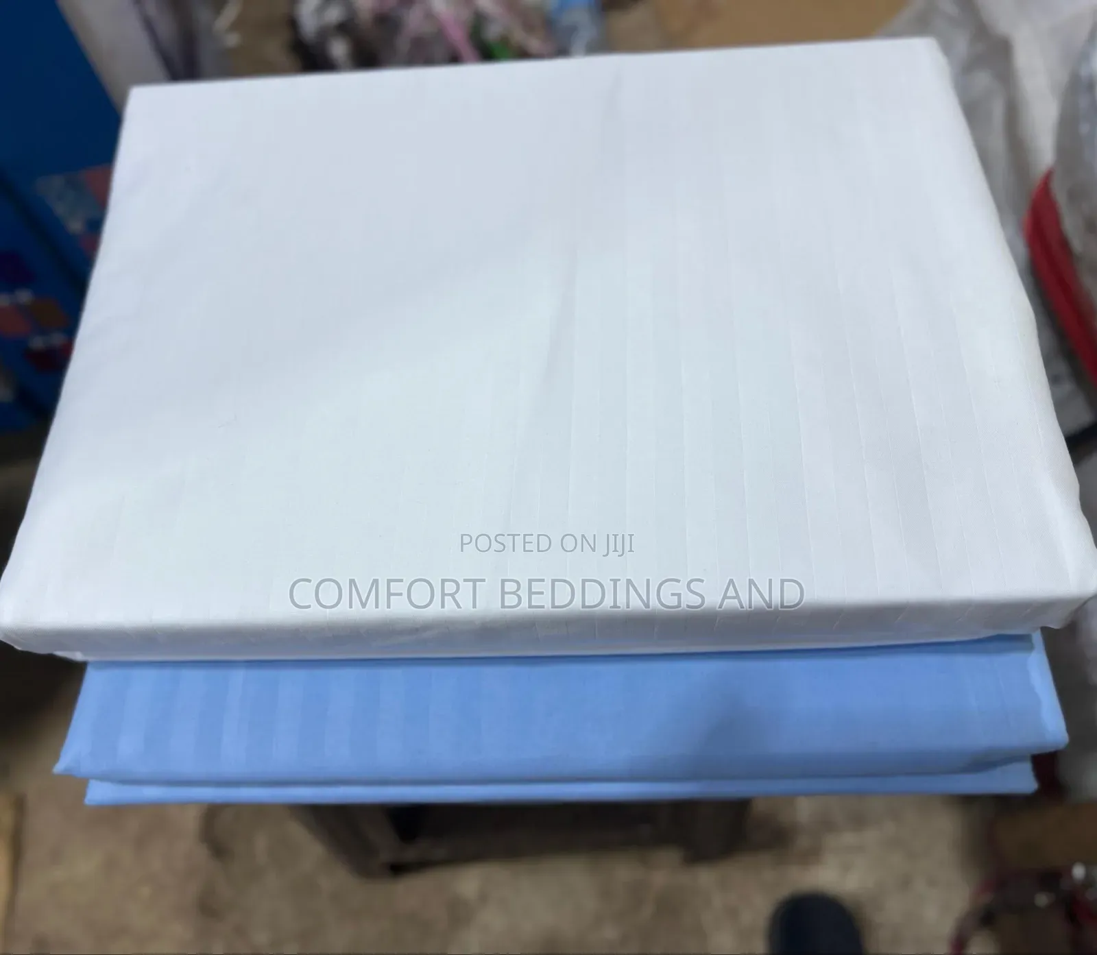 Two Pillowcase Bedsheets Cream