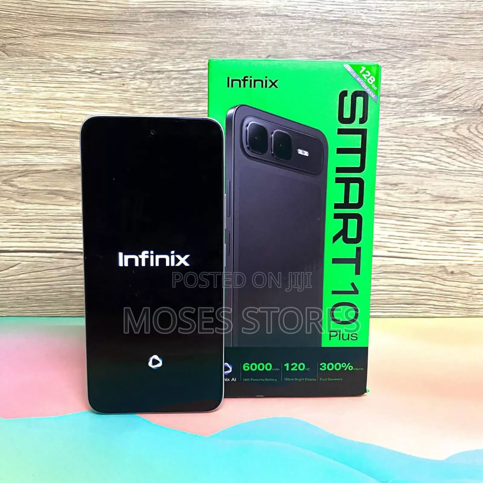 New Infinix Smart 10 Plus 128 GB Silver