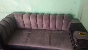 Dark Gray Colored 3 Seater Sofa Seat