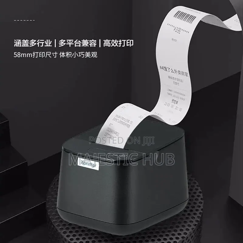 58mm Thermal Receipt Printer –USB POS Thermal Printer With Auto Cutter
