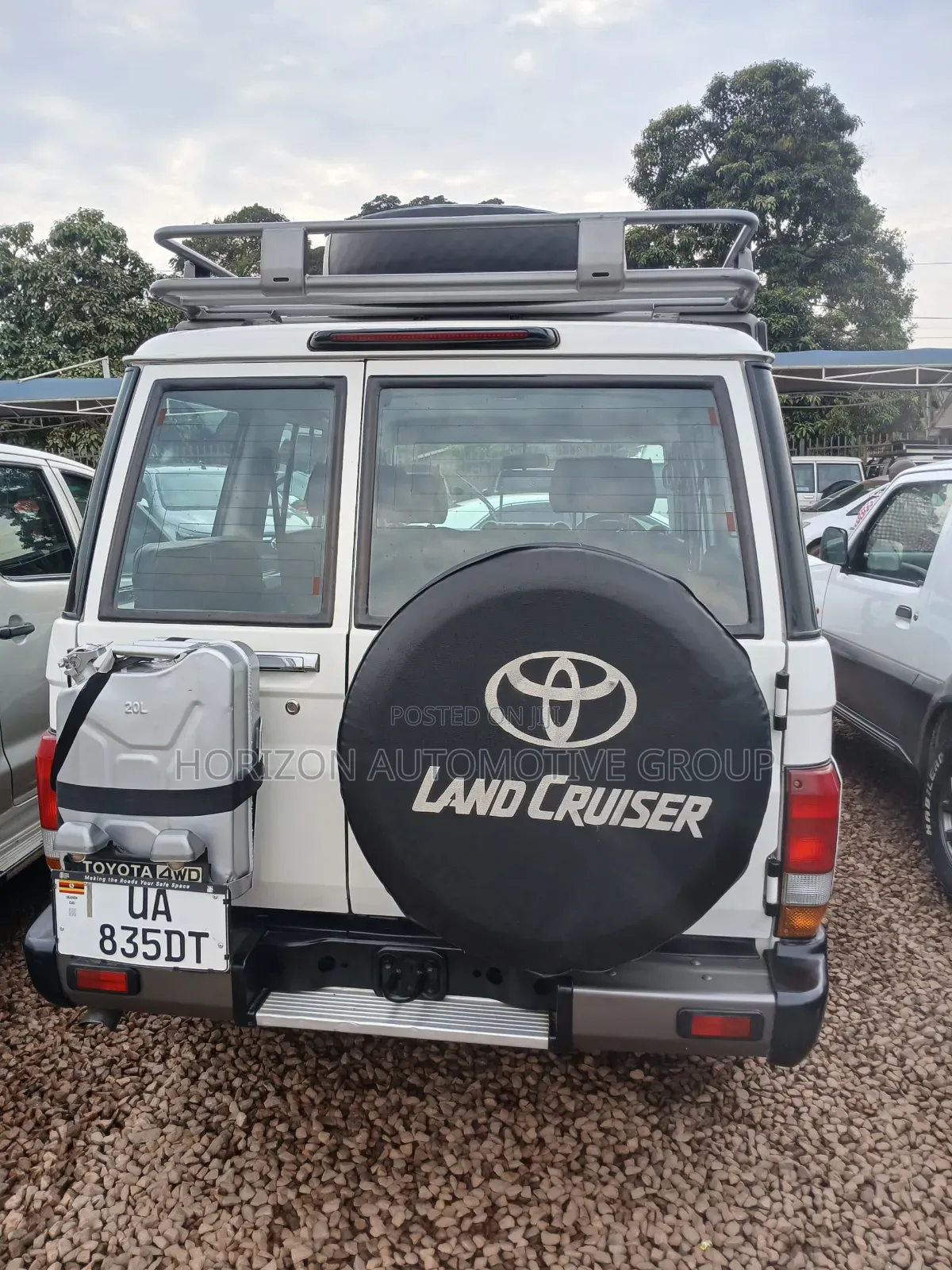 Toyota Land Cruiser Prado 2018 White