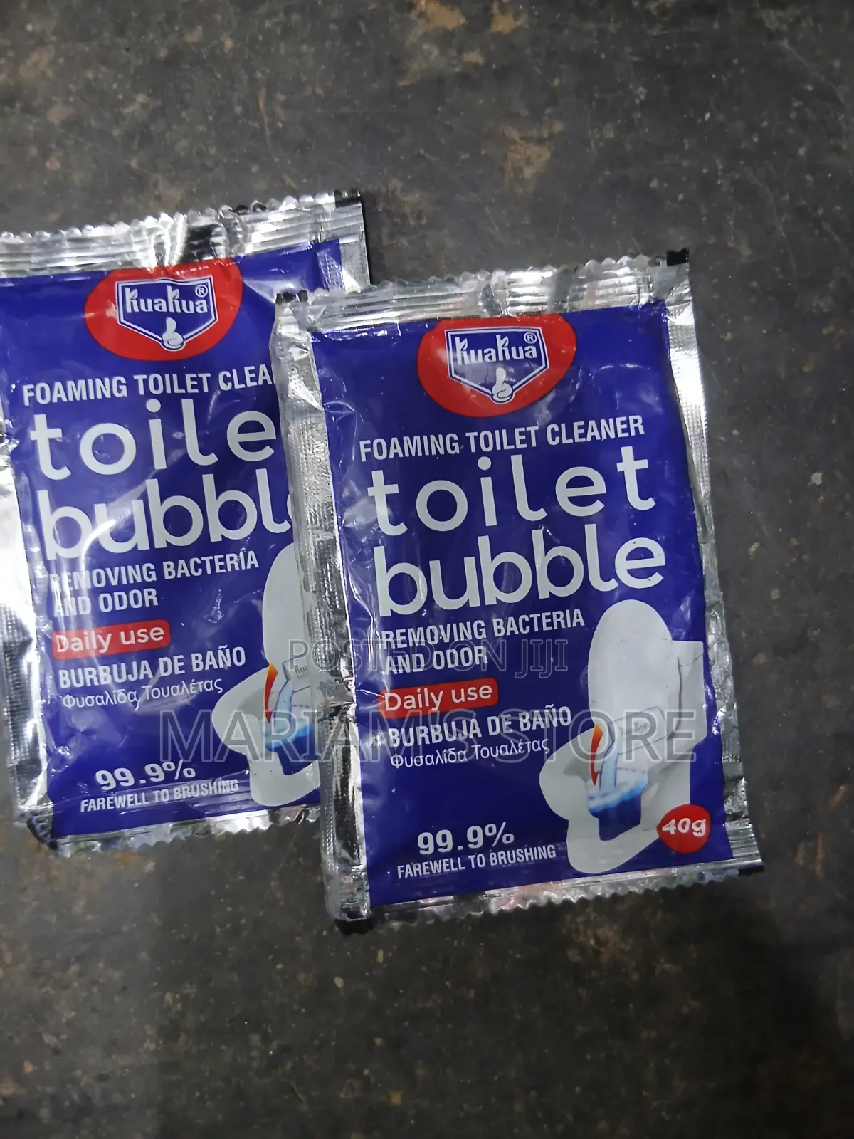 Foaming Toilet Cleaner Is Designed to Remove Bacteria and Odor.
