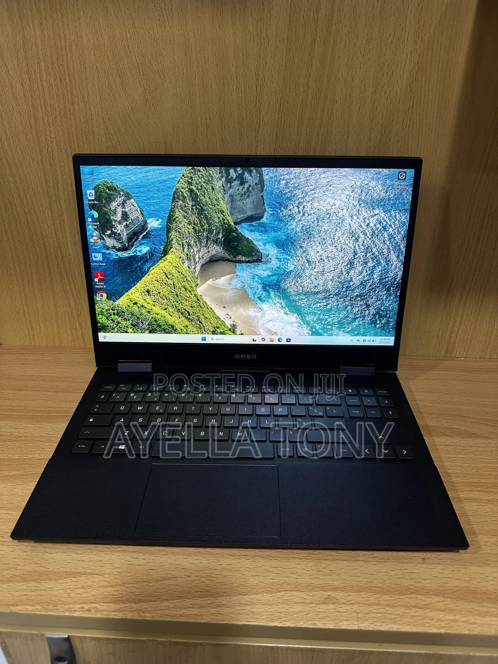 New Laptop HP Omen 15 16GB Intel Core i7 SSD 512GB