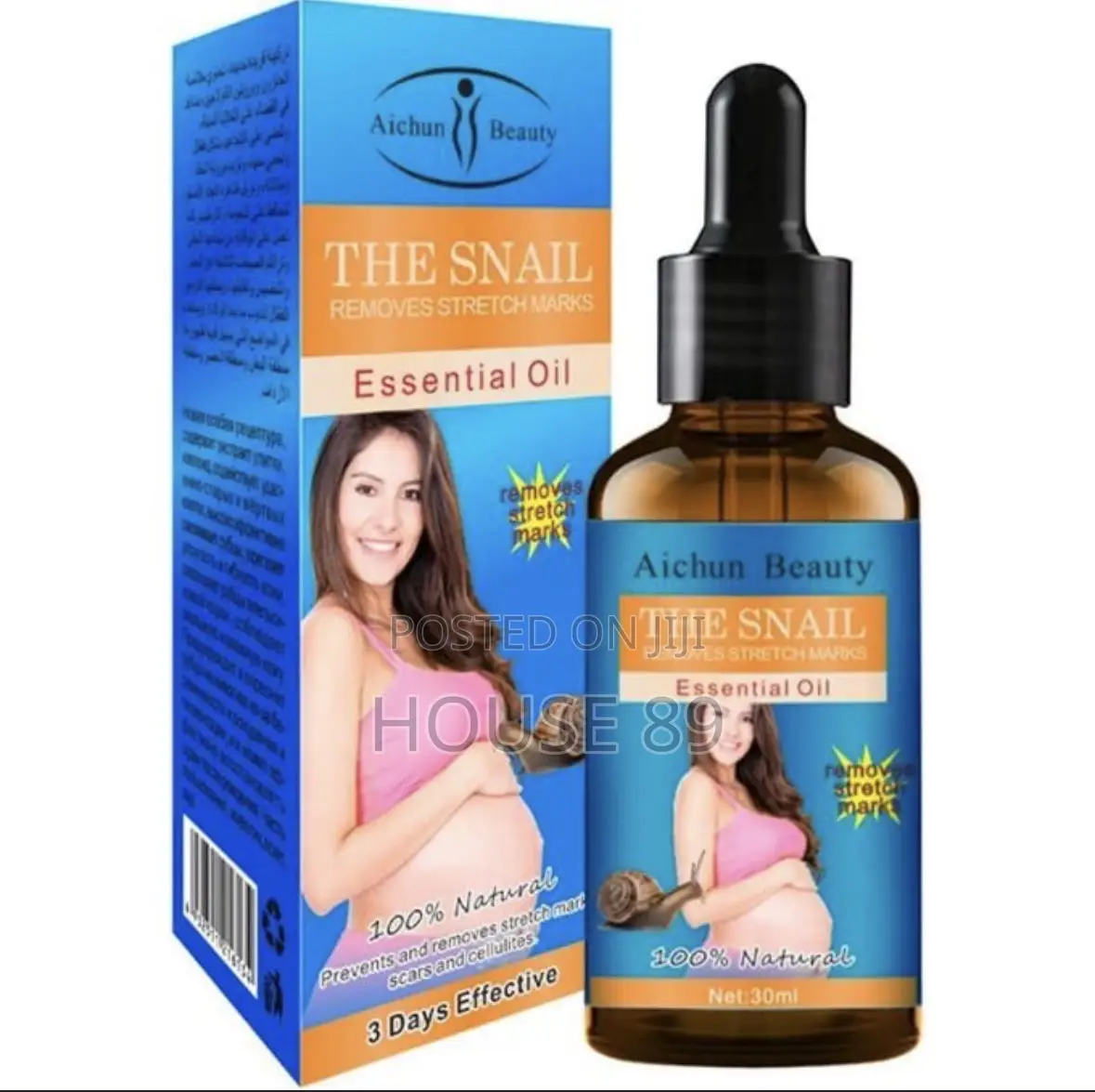 The Snail Essential Oil - Removes Stretch Marks