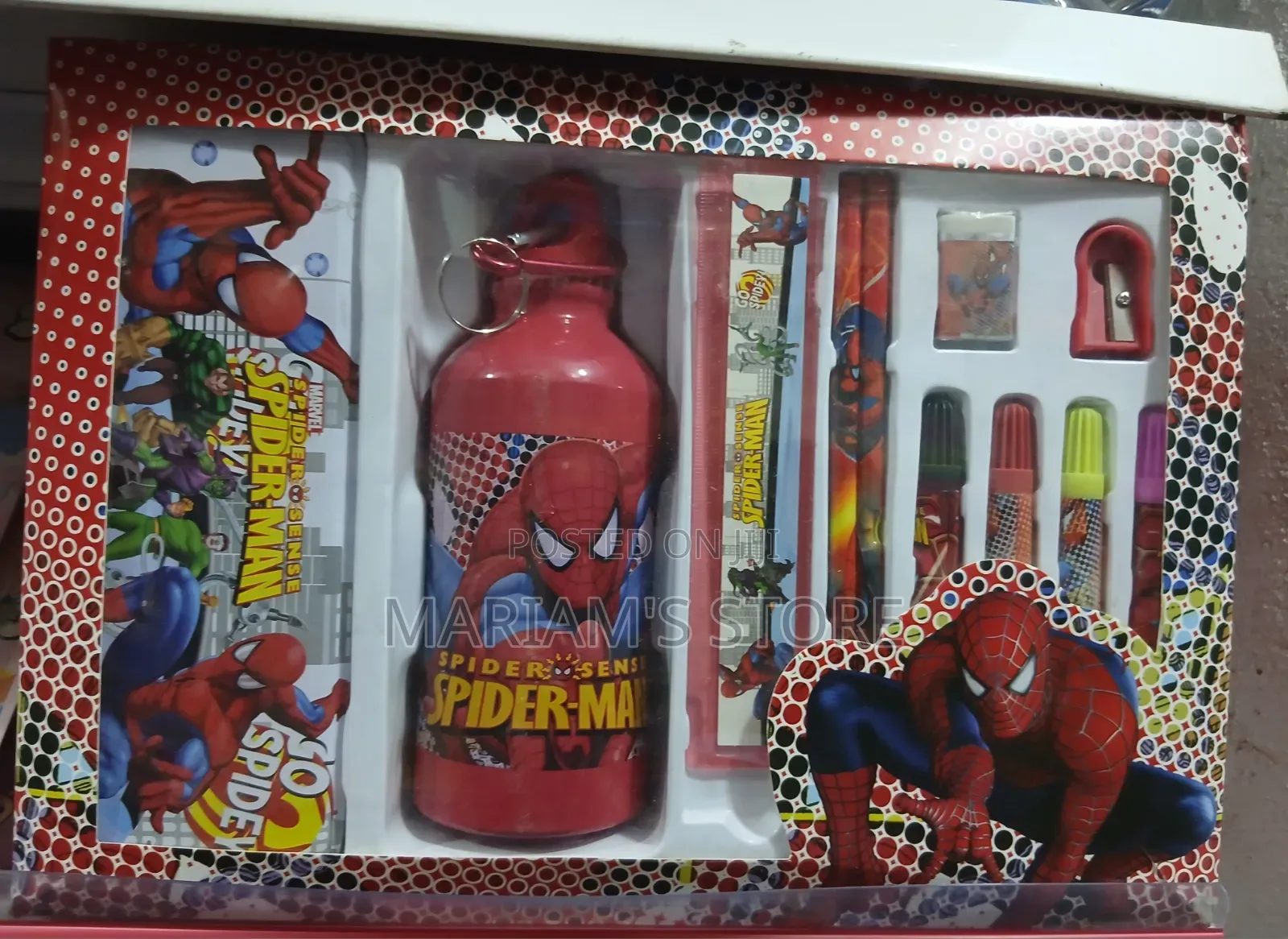Spider-Man Themed Stationery Gift Set.