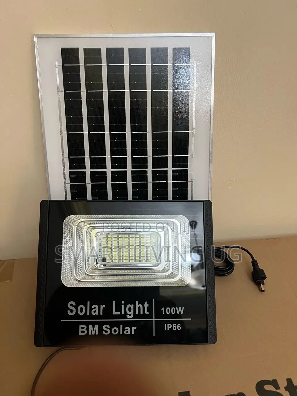 100W All-in-One Solar Flood Light