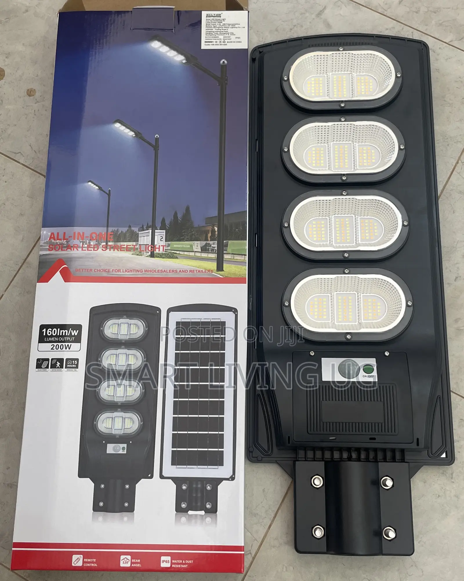 200W Solar Street Light – Bright, Durable Waterproof