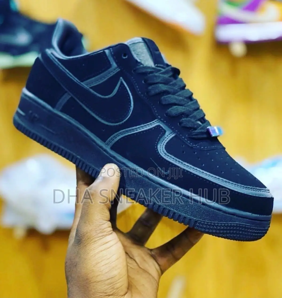 Airfoece 1 Black Premium Sneakers