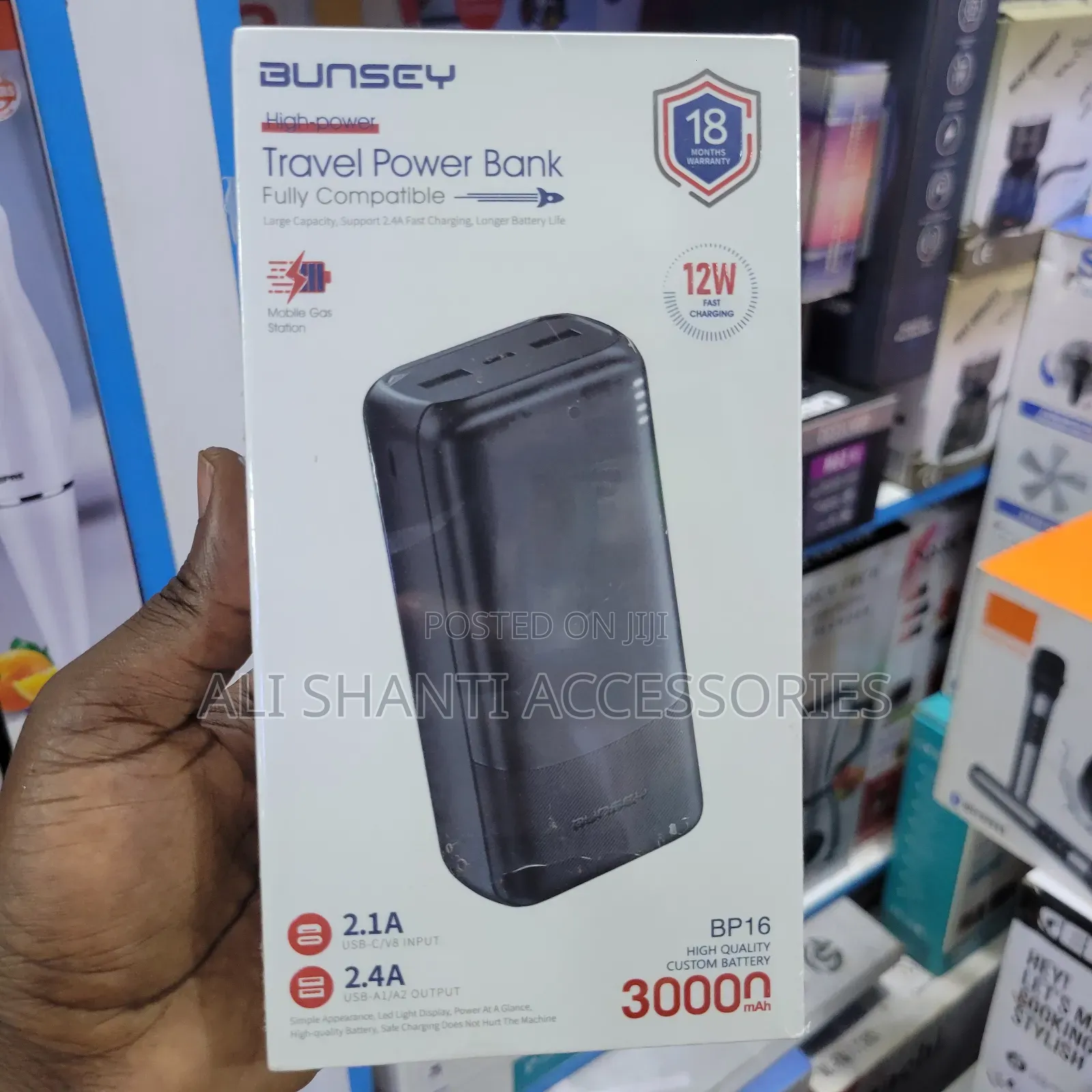 30000mAh 22.5W Travel Power Bank