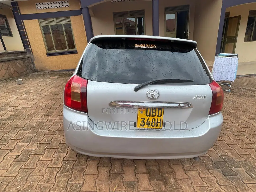 Toyota Allex 2006 Silver