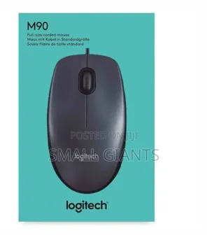 Logitech M90 Wired USB Mouse.