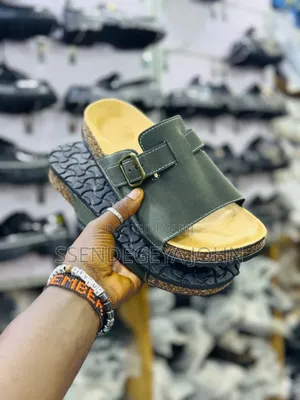 Cork-Sole Sandals