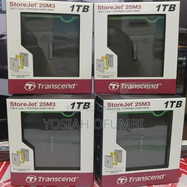 Transcend External HDD 1TB