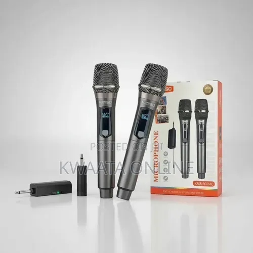 Kimiso Professional UHF Wireless Microphones Wz DSP Noise Cancellation