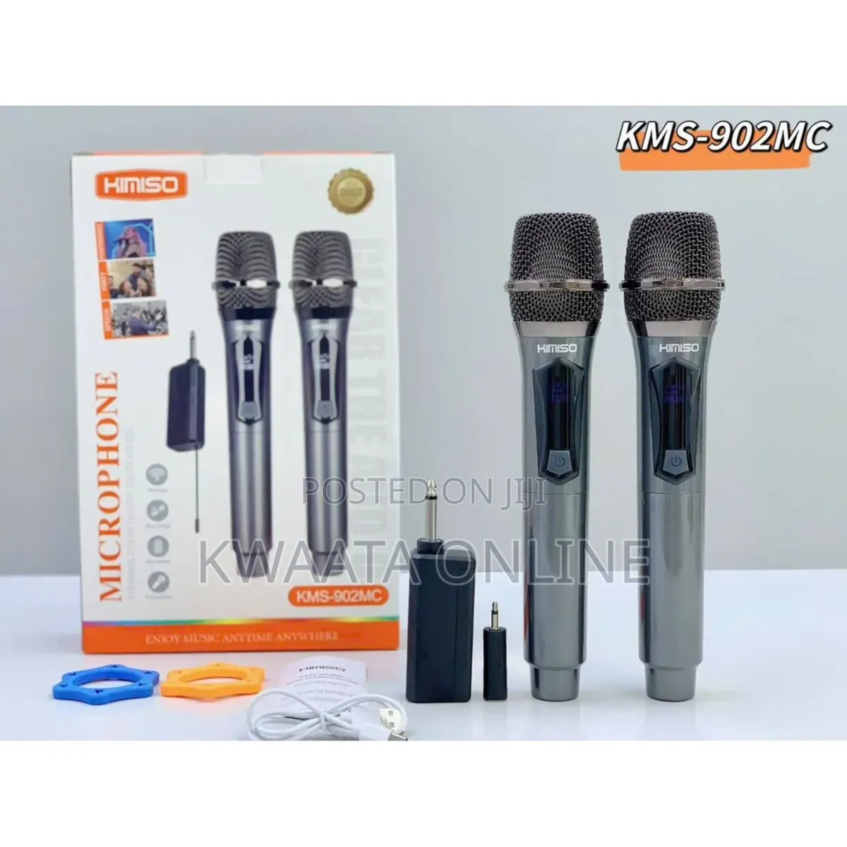 Kimiso Professional UHF Wireless Microphones Wz DSP Noise Cancellation