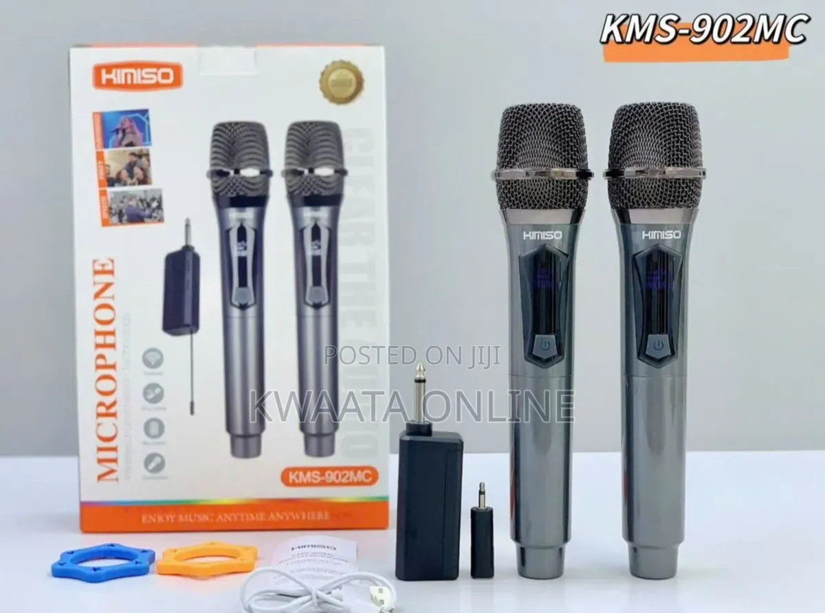 Kimiso Professional UHF Wireless Microphones Wz DSP Noise Cancellation