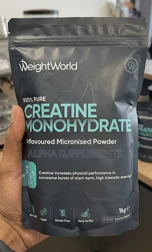 Weight World - Creatine Monohydrate Powder 1kg - 10+ Months Supply