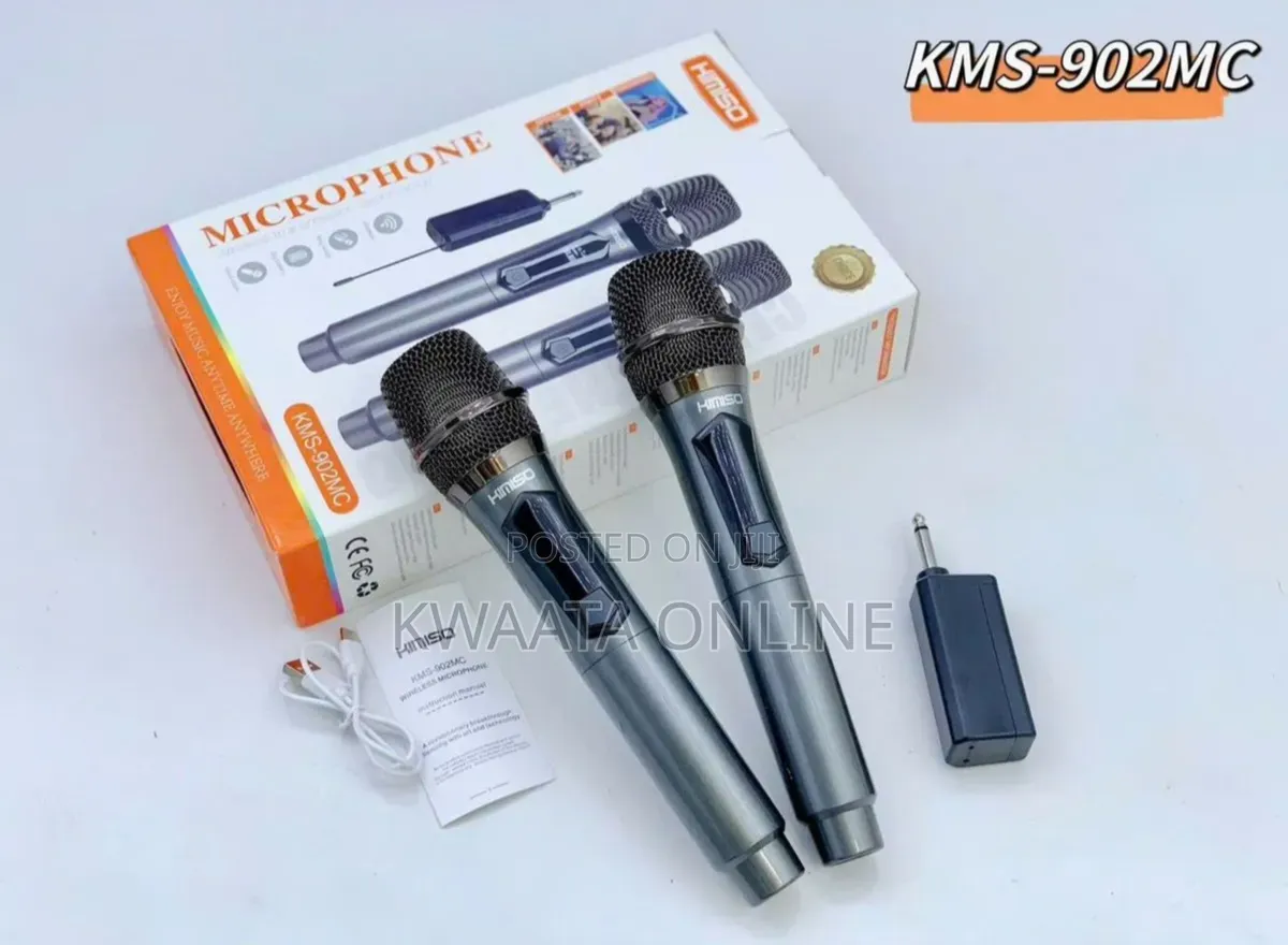 Kimiso Professional UHF Wireless Microphones Wz DSP Noise Cancellation