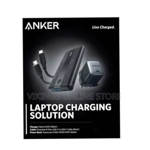 Anker 19200 MAh Battery With Nano Charger 2 Powercore 65W and Wire