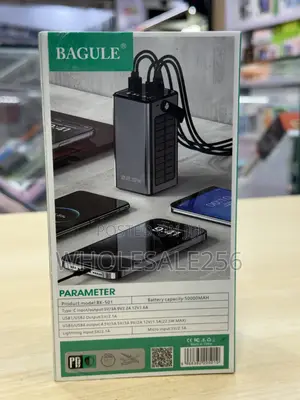 BAGULE BK-501 PowerBank Has 50000mAh Capacity , 22.5W Solar PowerBank