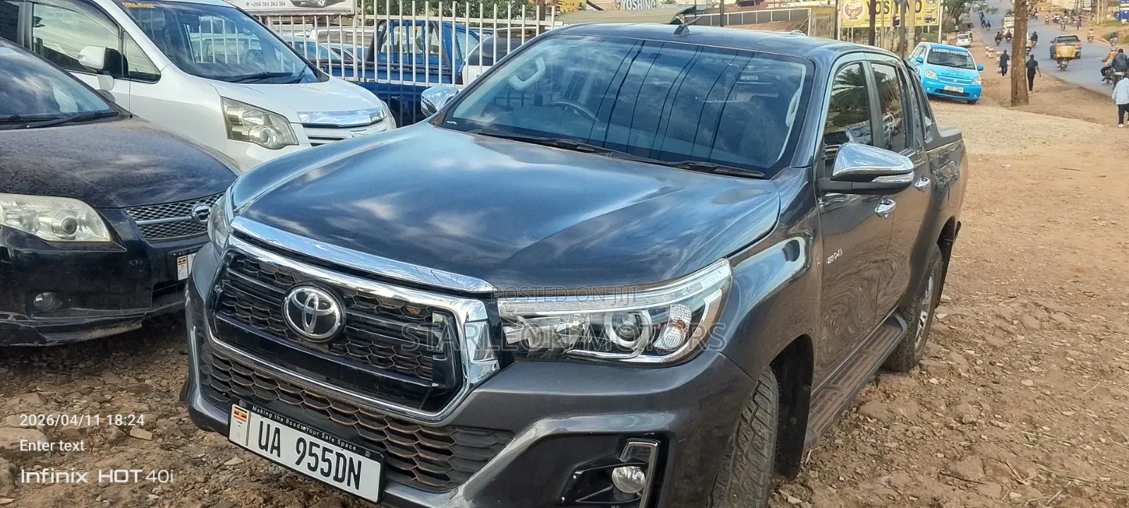 Toyota Hilux Revo Double Cab Deisel 2.8 AWD 2018 Gray